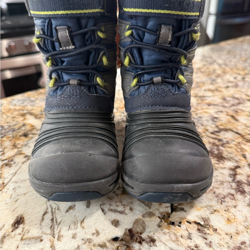 Merrell Kids' Blue and Gray Snow Boots
